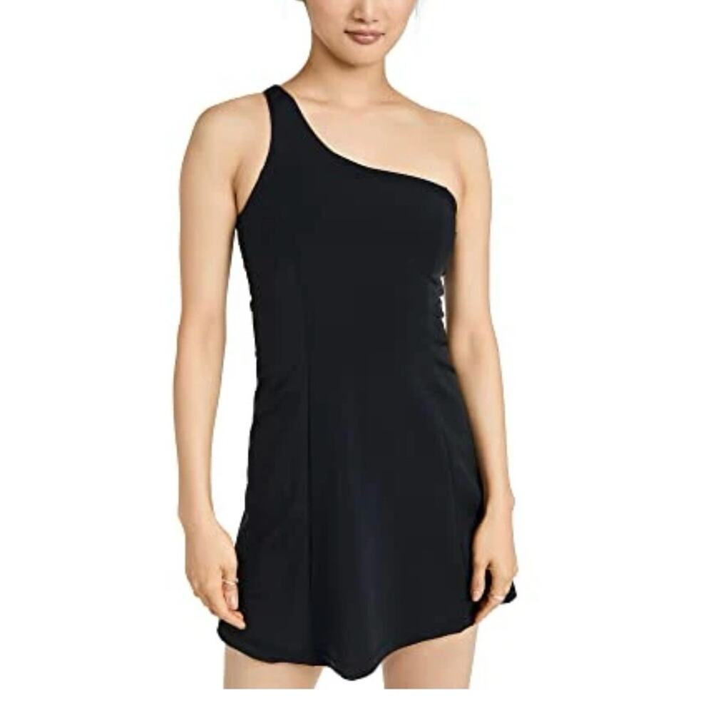 FP Movement X Onzie Black Asymmetric Activewear Tennis Dress size small/ XS